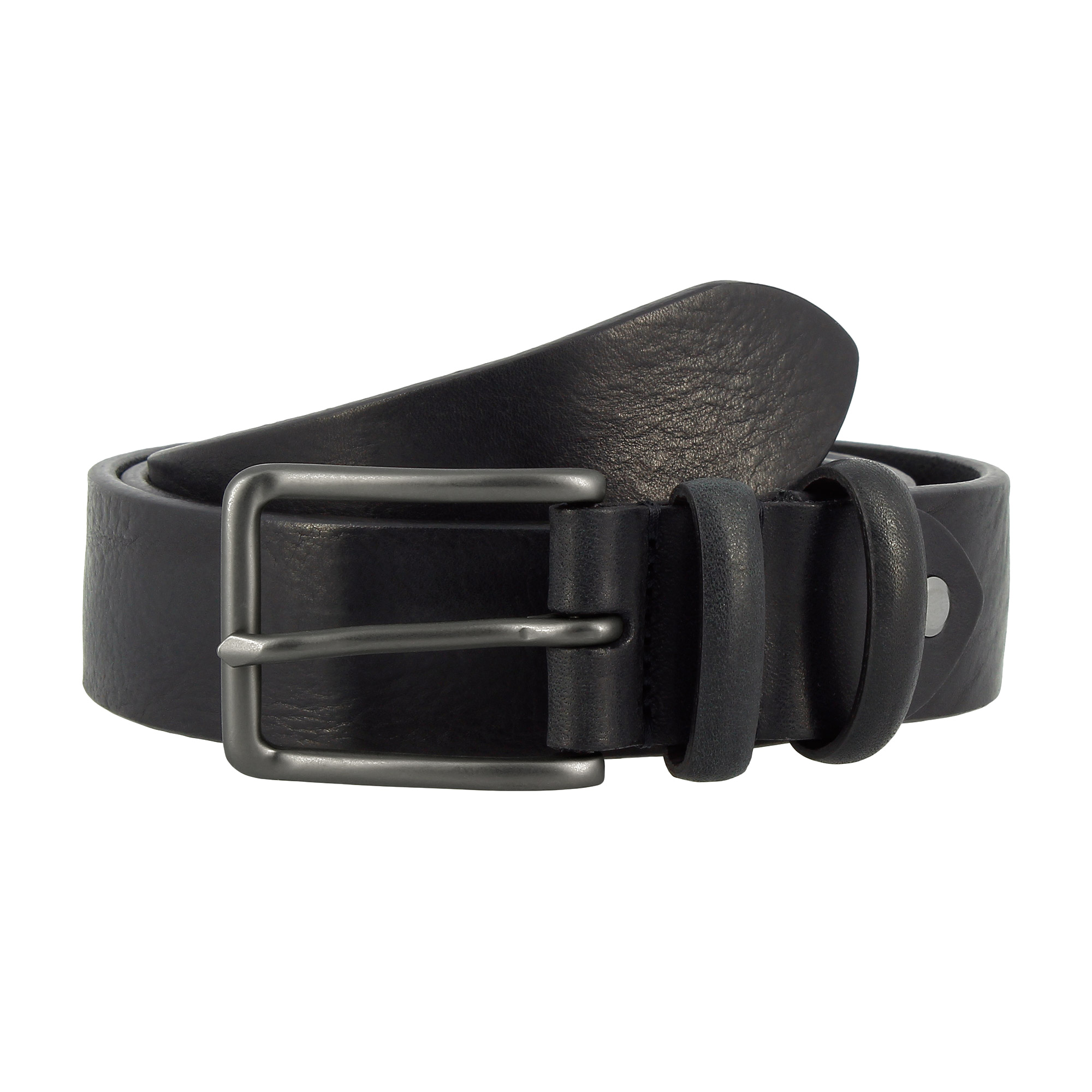 DUDU Leather Belt for Men Women Vintage Style Shortened Made in Italy H 35mm - Picture 5 of 12