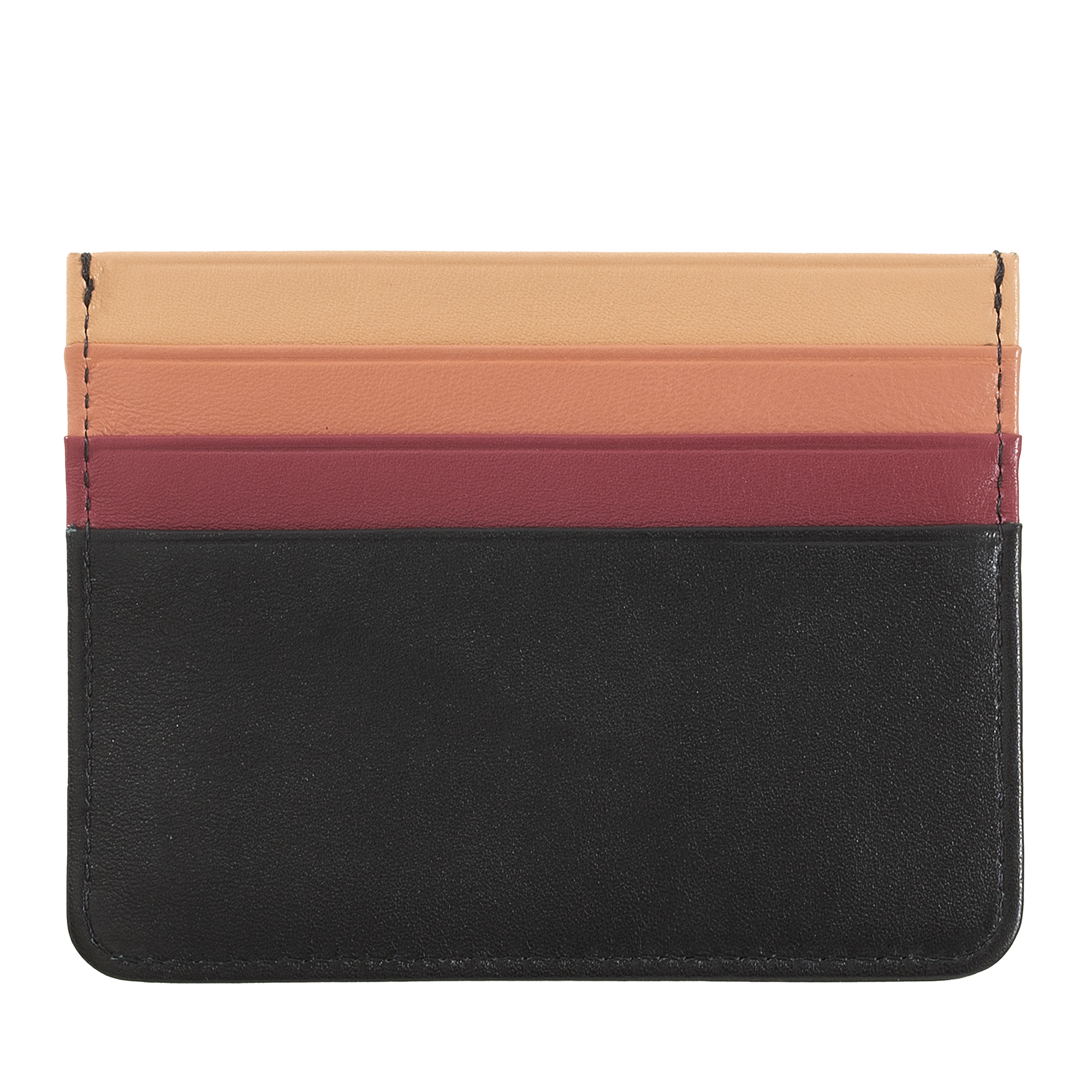 Porta carte di credito colorato in pelle Nappa 6 tasche DUDU - Picture 50 of 63