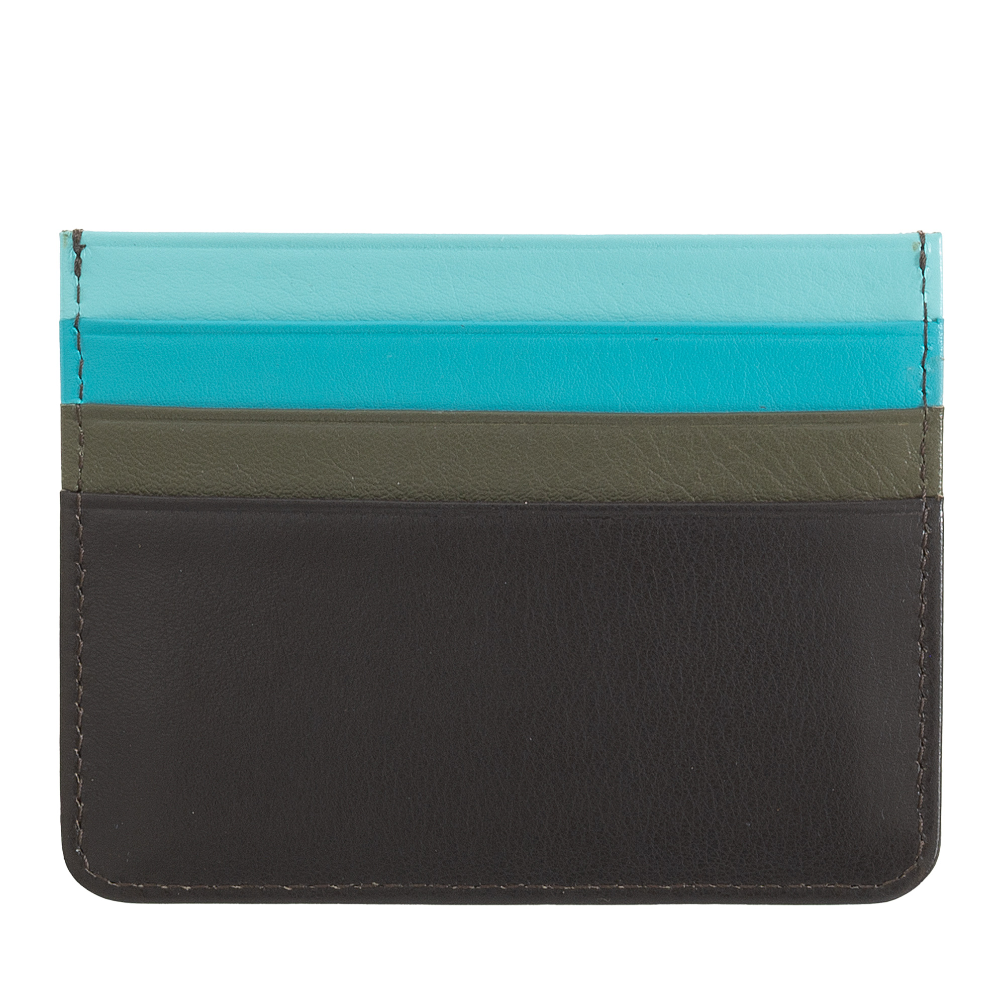 Porta carte di credito colorato in pelle Nappa 6 tasche DUDU - Picture 36 of 63