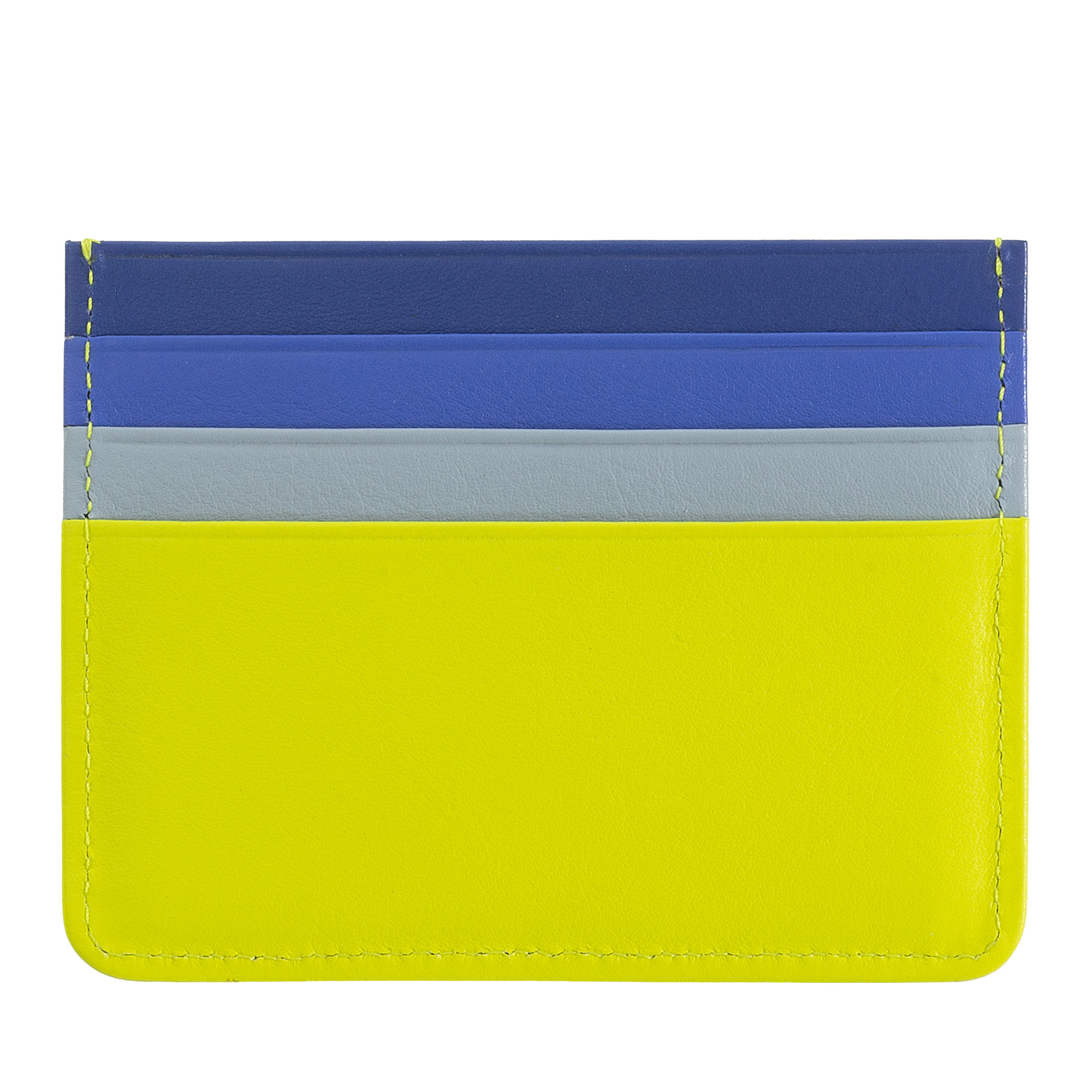 Porta carte di credito colorato in pelle Nappa 6 tasche DUDU - Picture 31 of 63