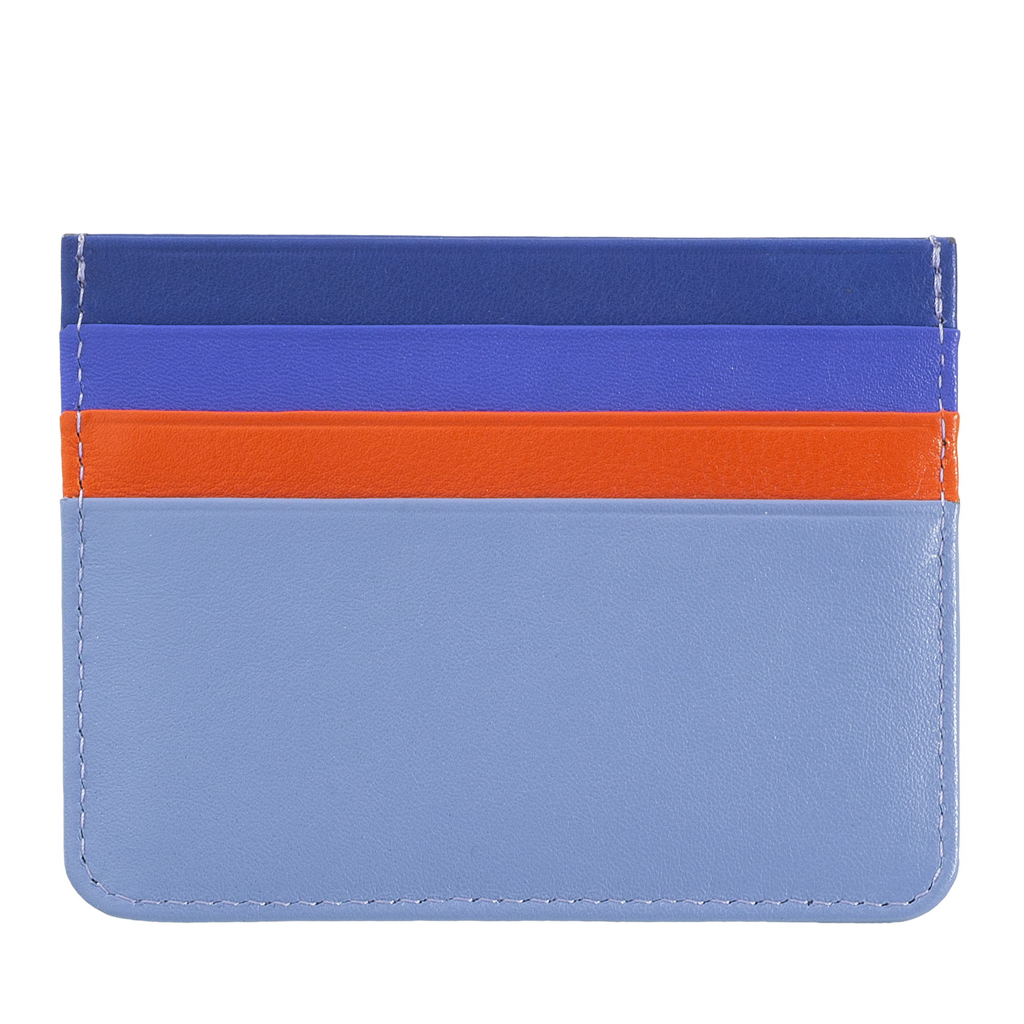 Porta carte di credito colorato in pelle Nappa 6 tasche DUDU - Picture 14 of 63