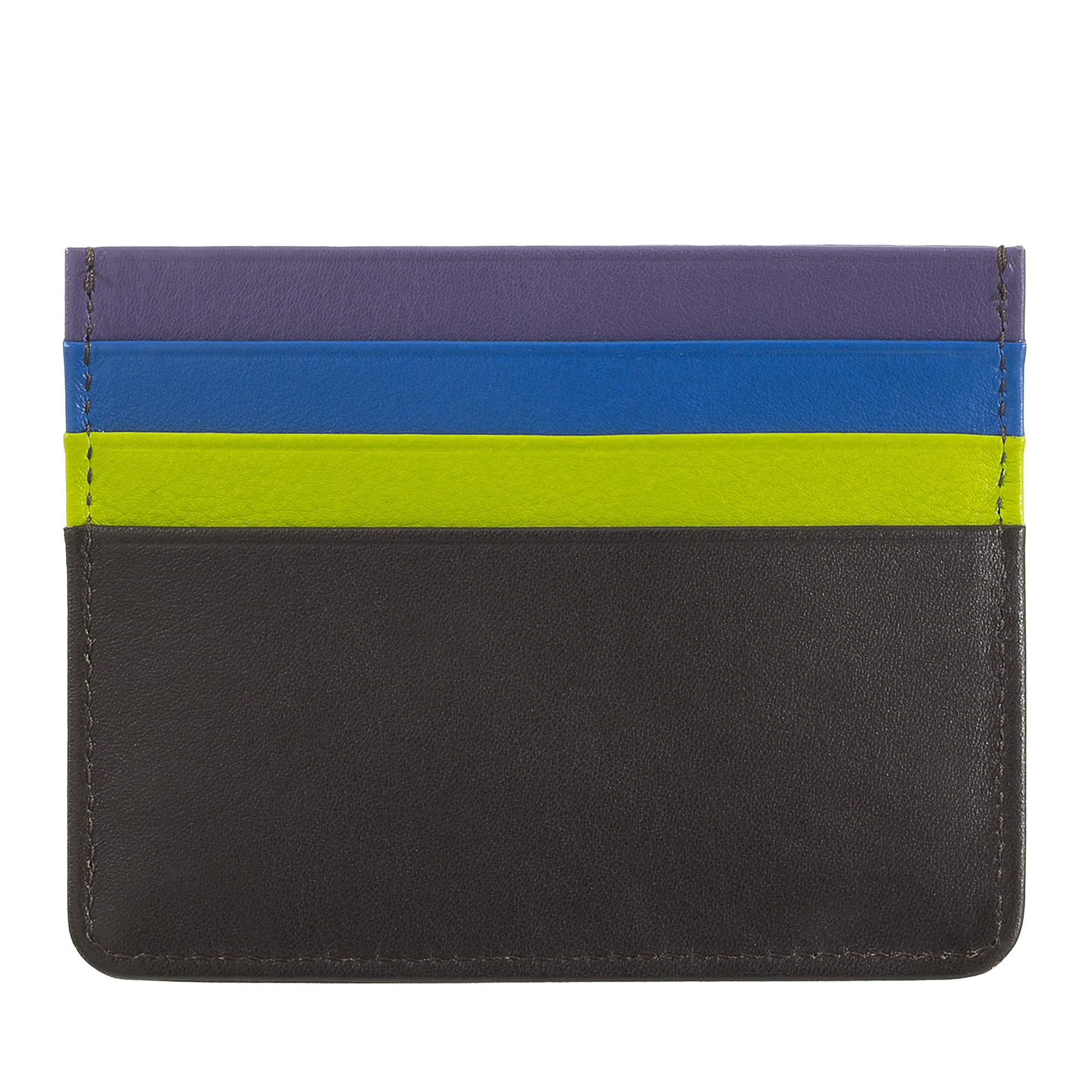 Porta carte di credito colorato in pelle Nappa 6 tasche DUDU - Picture 60 of 63