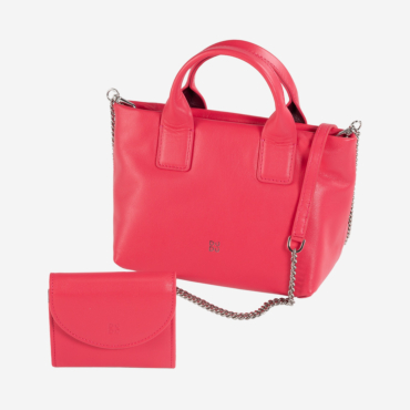 Set Bag + Wallet - Raspberry
