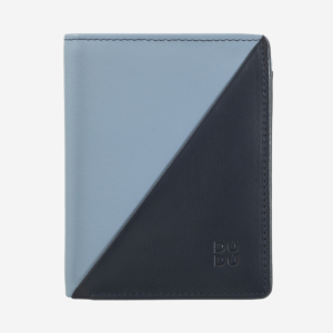 Women's small leather RFID bifold wallet
