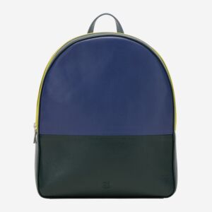 Small multi colored leather backpack