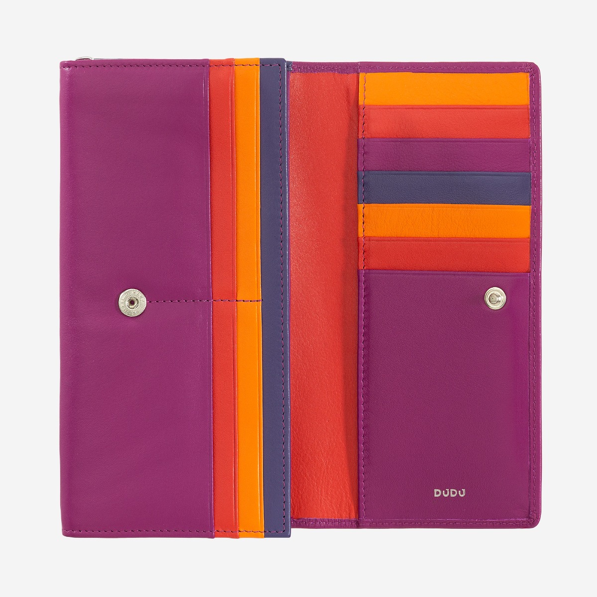 Portafoglio RFID colorato donna pelle portamonete Colorful Madeira DUDU dudubags